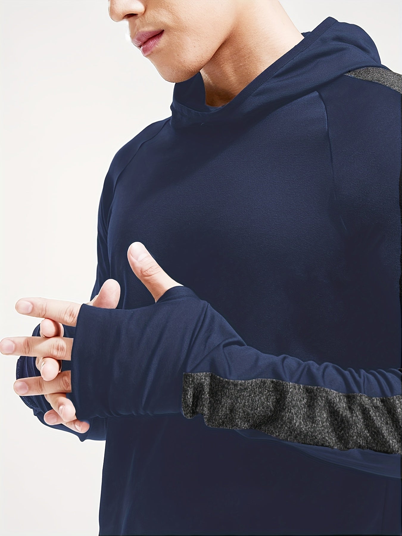 Mens Performance Running Hoodie - Breathable & Quick Dry - Ideal for Jogging, Gym & Outdoor Sports - Lightweight Athleisure Sweatshirt