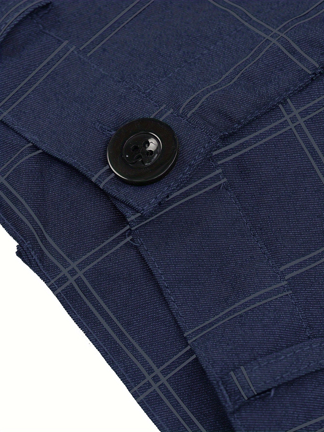 Mens Plaid Slim-Fit Dress Pants - Comfort Stretch, Vintage-Inspired Casual to Business Attire