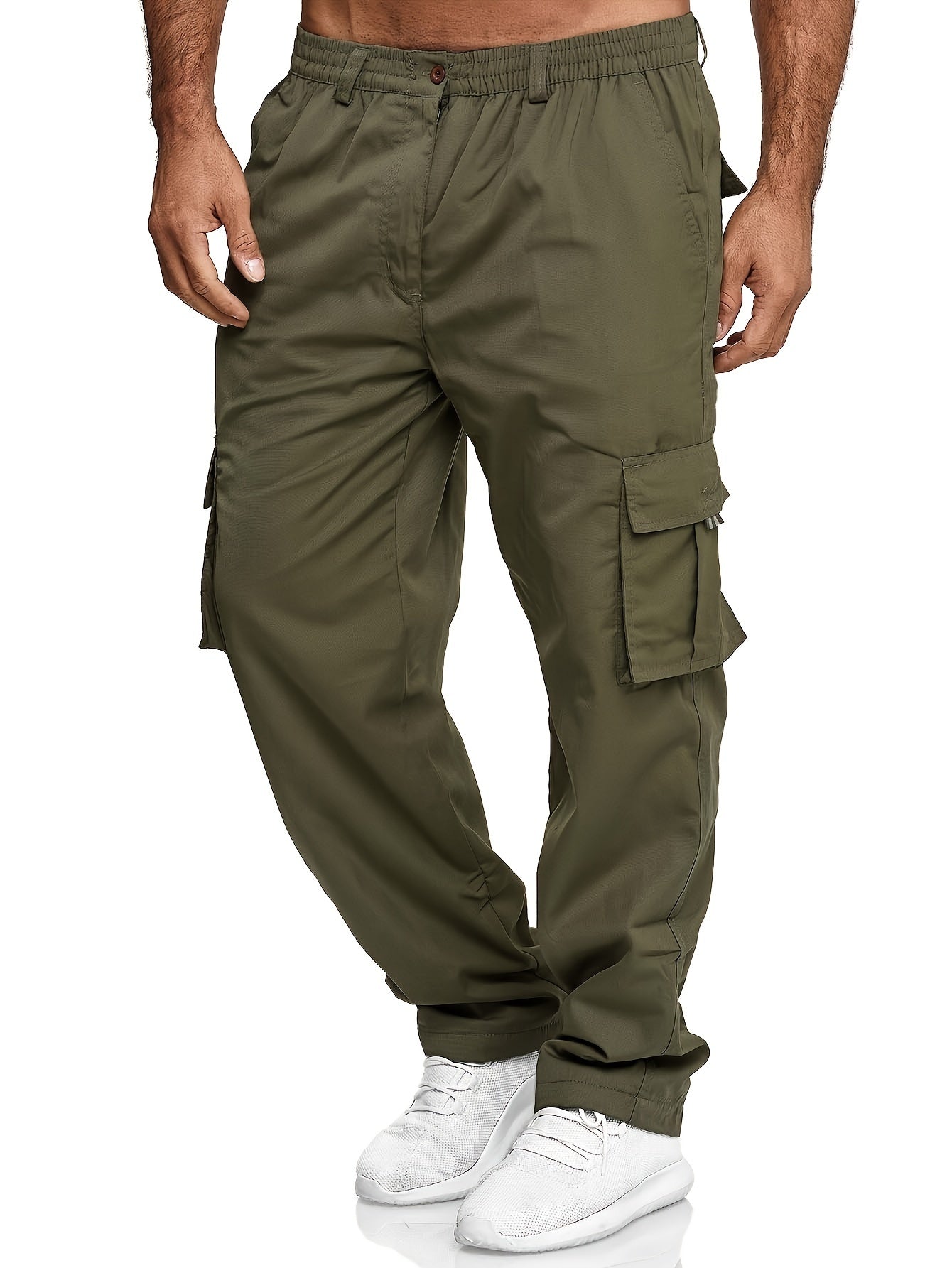 Ultimate Outdoor Explorer Pants - Overalls with Multi-Pocket Utility, Casual Style, for All Seasons, Long Trousers, Breathable, Water-Resistant, Comfortable, Versatile, and Stylish