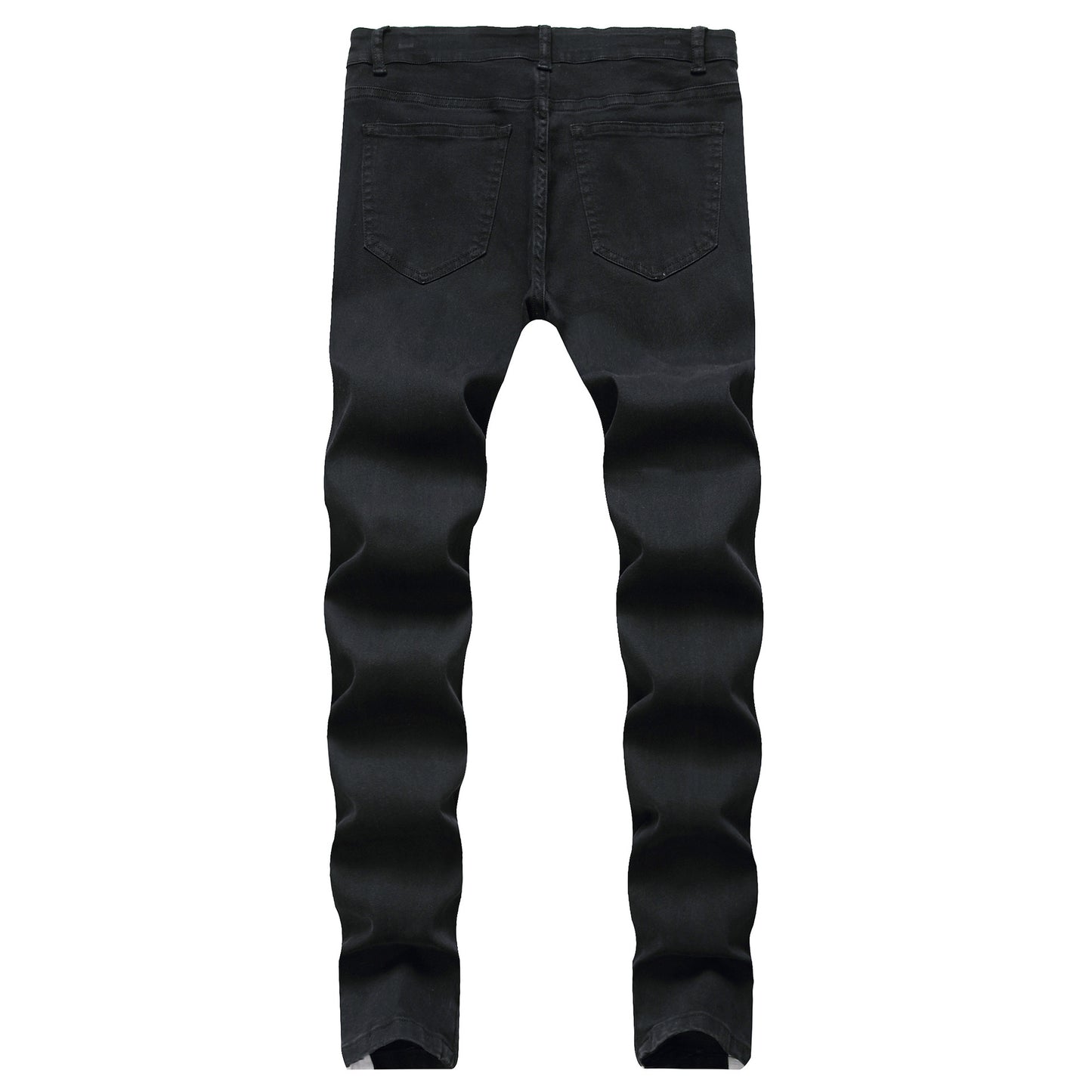 Foruwish - Beggar Jeans With Small Feet With Zipper