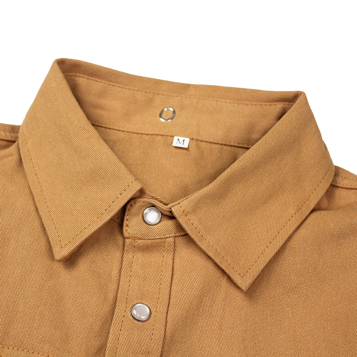 Foruwish - Men's Retro Yellow So4 Cotton Jacket Rust Brown John/Kevin Costner  Canvas Cotton Shirt  Oversize Long Sleeve West Shirt Jacket Ture To US Size