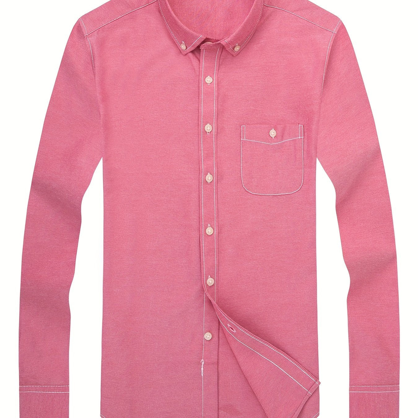 Stylish and Comfortable Men's Long Sleeve Oxford Shirts - Best Sellers for Every Occasion