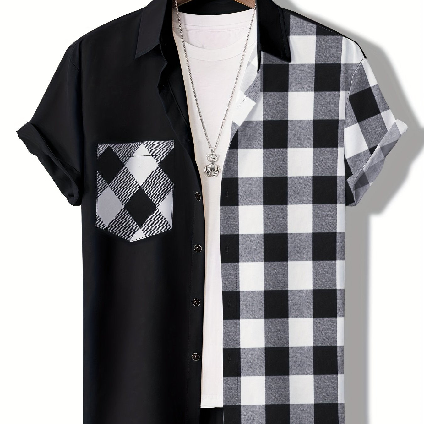 Plaid Fashion Shirt: Stylish and Lightweight for Casual Wear