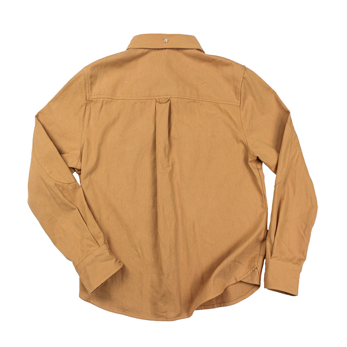 Foruwish - Men's Retro Yellow So4 Cotton Jacket Rust Brown John/Kevin Costner  Canvas Cotton Shirt  Oversize Long Sleeve West Shirt Jacket Ture To US Size