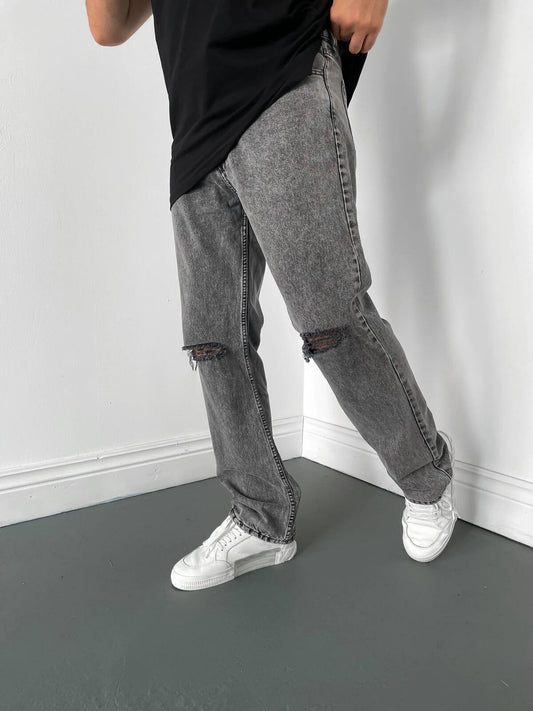 Foruwish - Mens Streetwear Ripped Jeans