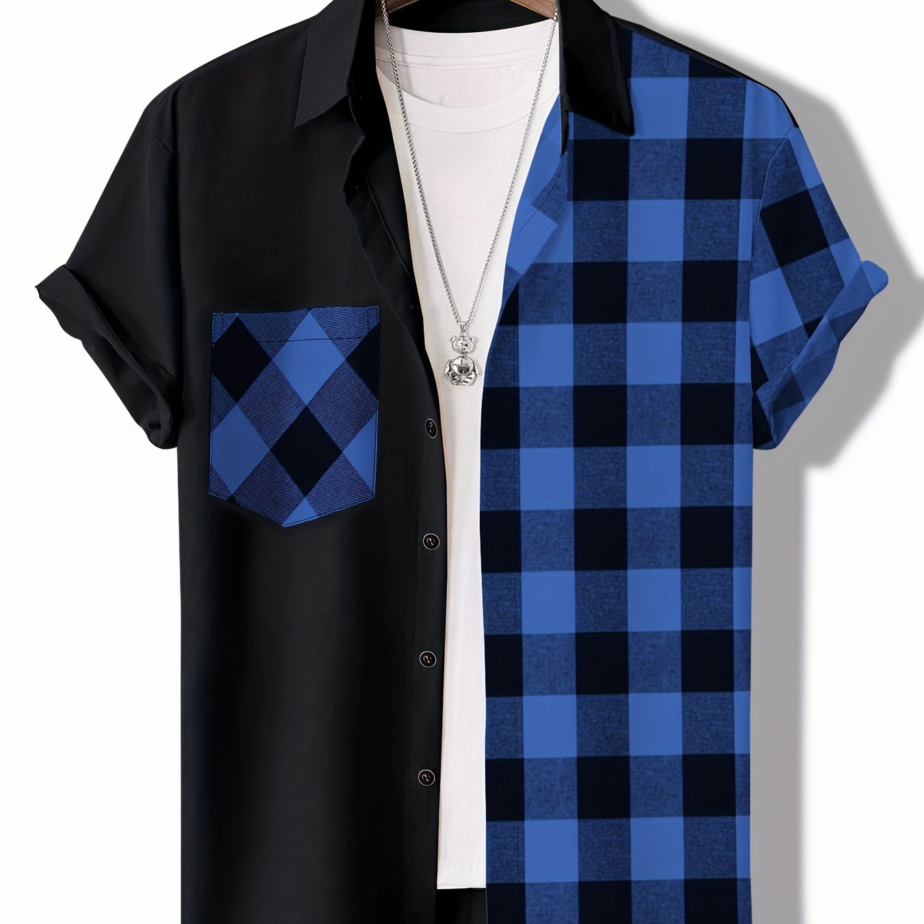 Plaid Fashion Shirt: Stylish and Lightweight for Casual Wear