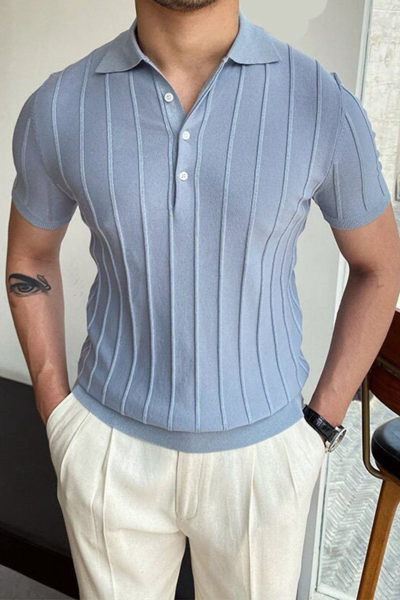 Foruwish - Summer Short Sleeve Mens Polo Shirt