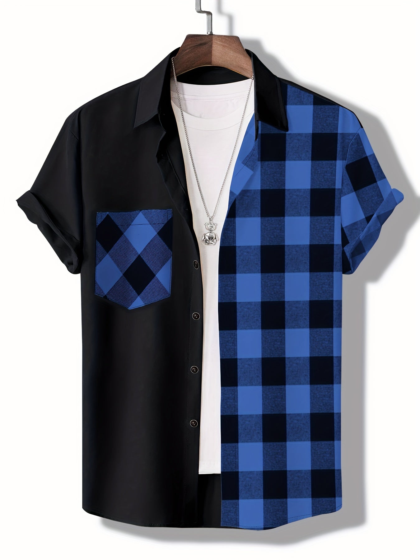 Plaid Fashion Shirt: Stylish and Lightweight for Casual Wear