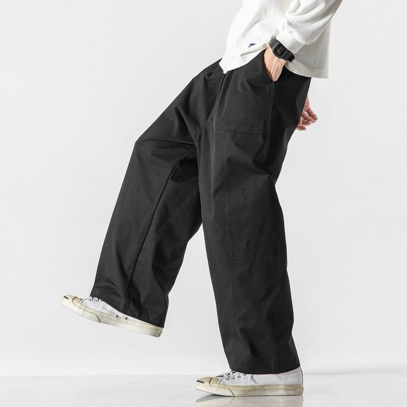 New Men’s Cargo Pants Loose Solid Color Man Jogging Sweatpants Big Size Casual Trousers Woman Streetwear Fashion Dropshipping