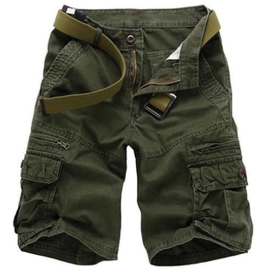 Summer Casual Shorts Men Camouflage Loose Pants Mens Military Tactical Cargo Shorts Fashion Cotton Camo Short Plus Size 28-40