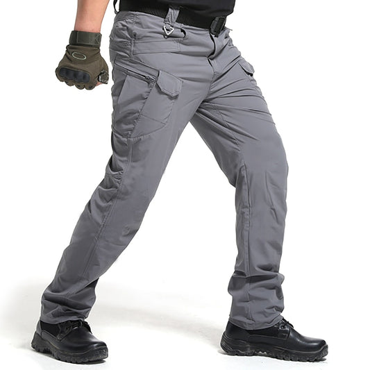 High Quality City Tactical Cargo Pants Men Waterproof Work Cargo Long Pants with Pockets Loose Trousers Many Pockets S-3XL