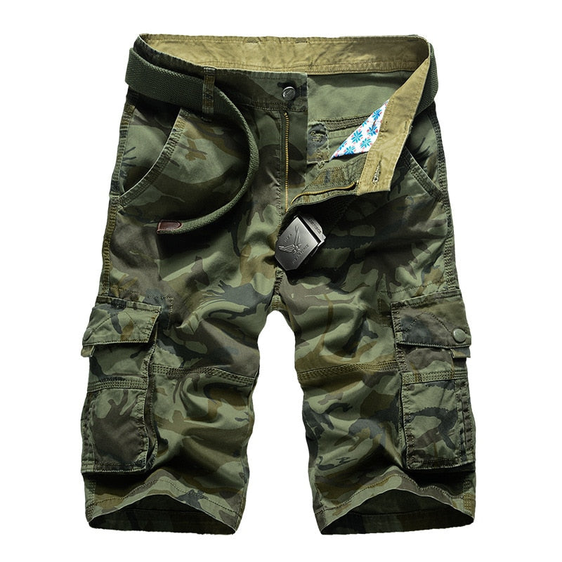 Camouflage Camo Cargo Shorts Men 2023 New Mens Casual Shorts Male Loose Work Shorts Man Military Short Pants Plus Size 29-44