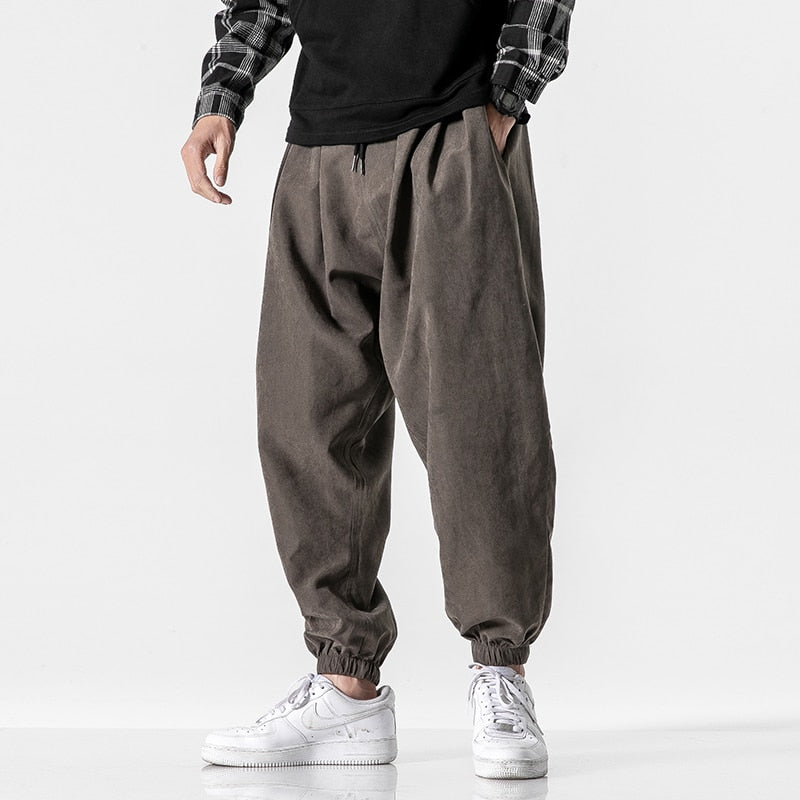 Men Korean Style Casual Pants Mens Fashion Plus Size 5XL Trousers Male Oversize Harem Pants Men Clothes