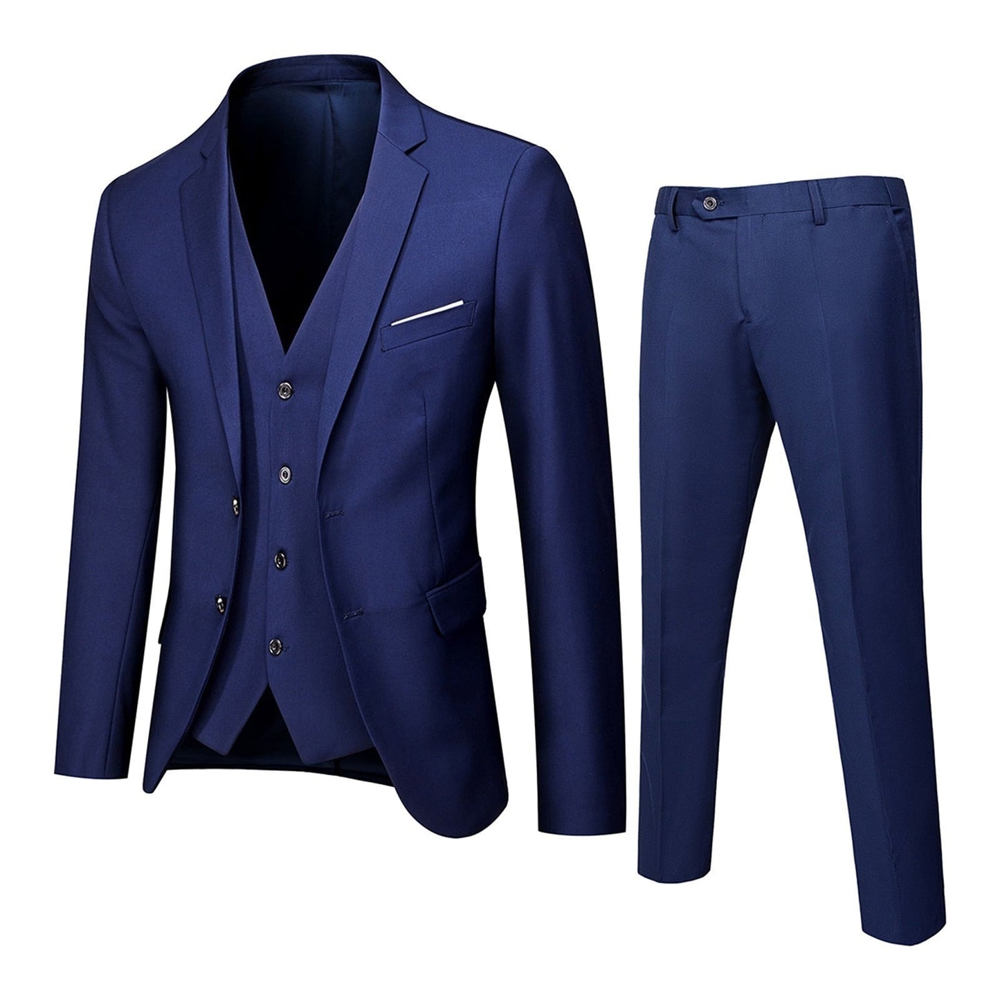 Blazers Set Suits For Men Elegant Wedding Luxury 3 Pieces Business Formal Vest Pants Full Coats 2023 Jackets Free Shipping