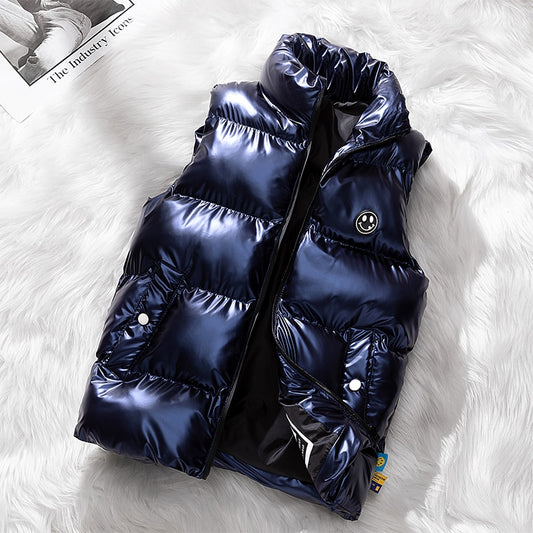 Senior Cotton Vest Jacket Men Autumn Winter Warm Sleeveless Jackets Male Windproof Casual Waistcoat Down Vest Clothing Size 8xl