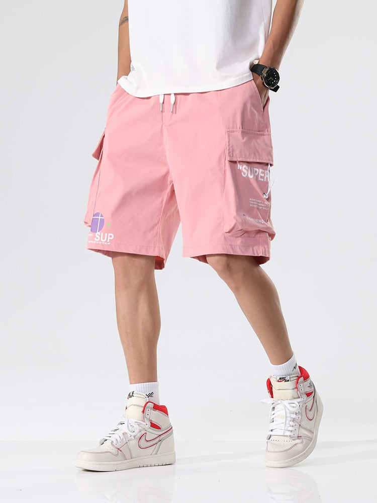 Summer Cargo Shorts Men New Multi-Pockets Hip Hop Streetwear Baggy Jogger Shorts Male Casual Beach Shorts Plus Size 8XL