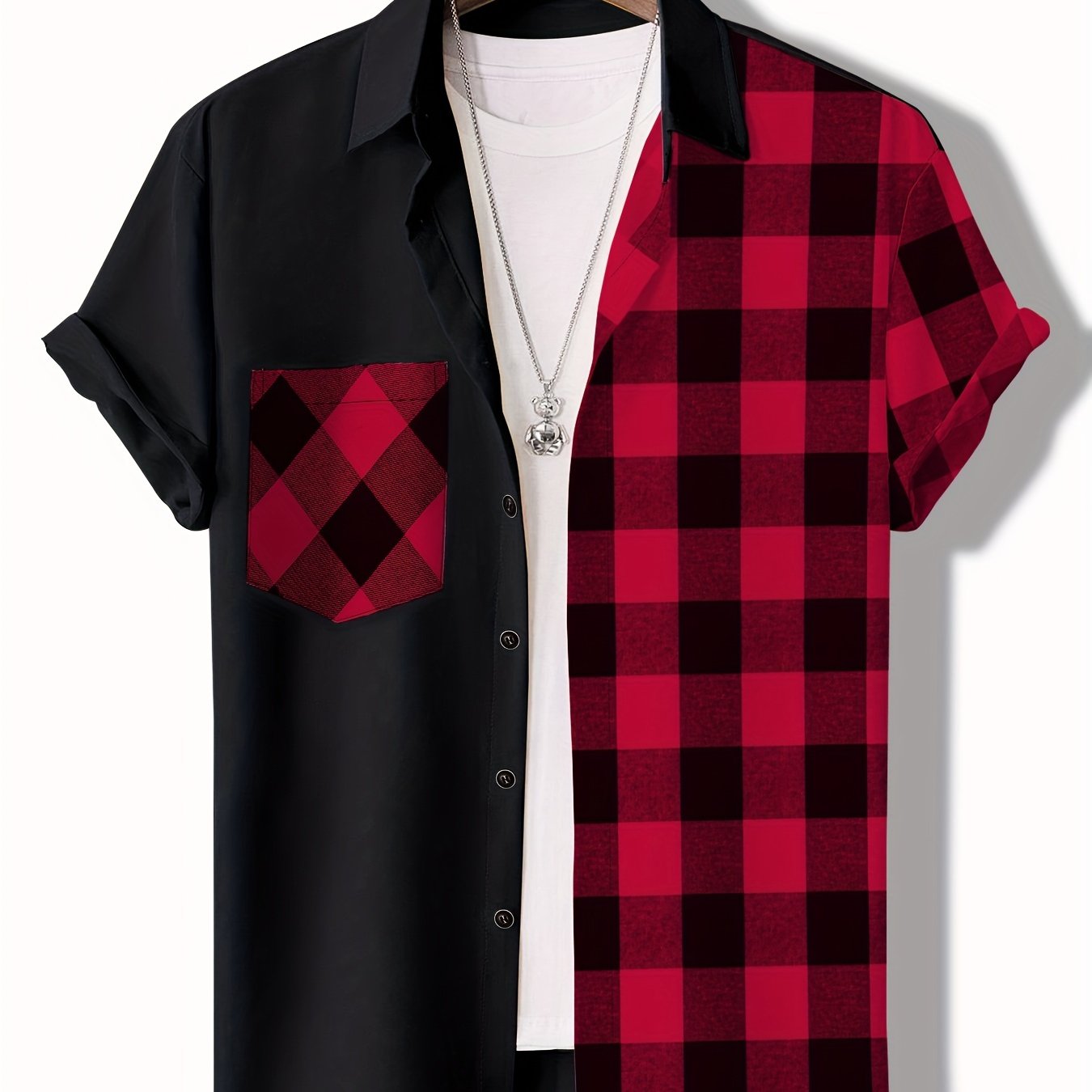 Plaid Fashion Shirt: Stylish and Lightweight for Casual Wear