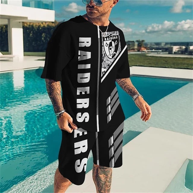 Men's T-shirt Suits Tracksuit Tennis Shirt Shorts and T Shirt Set Graphic Tee Graphic Letter Summer Spring Outdoor Street Daily Sports Designer Sportswear Crew Neck Short Sleeve Clothing Apparel