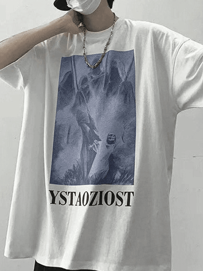 Foruwish - Men's Mist Ghost Graphic Tee