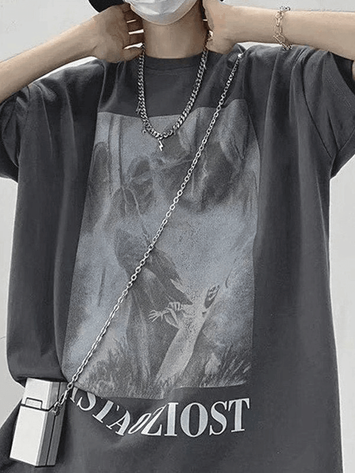 Foruwish - Men's Mist Ghost Graphic Tee