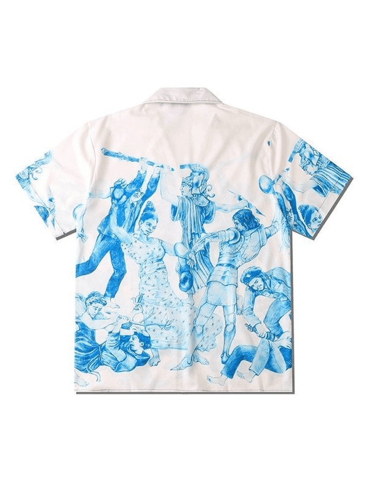 Foruwish - Men's Mythical Print Shirt