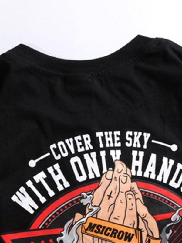 Foruwish - Men's Sky Cover Graphic Tee