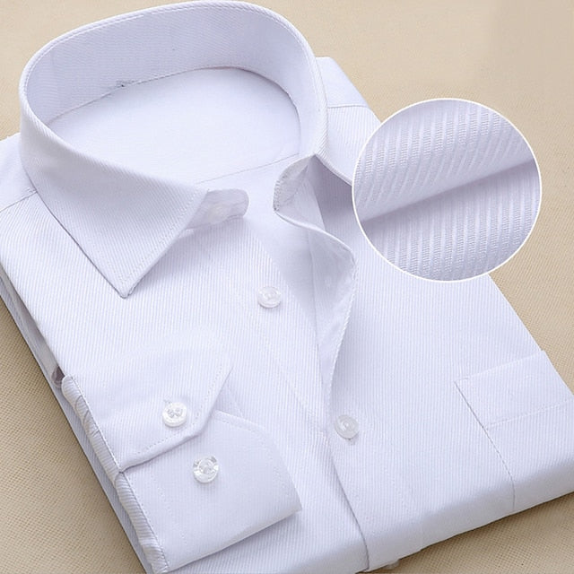 Men's Dress Shirt Black White Pink Long Sleeve Turndown Spring Fall Wedding Going out Clothing Apparel